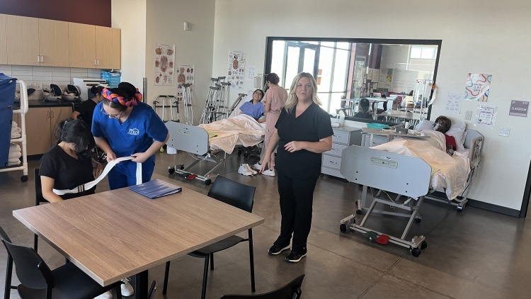 health care CTE classroom