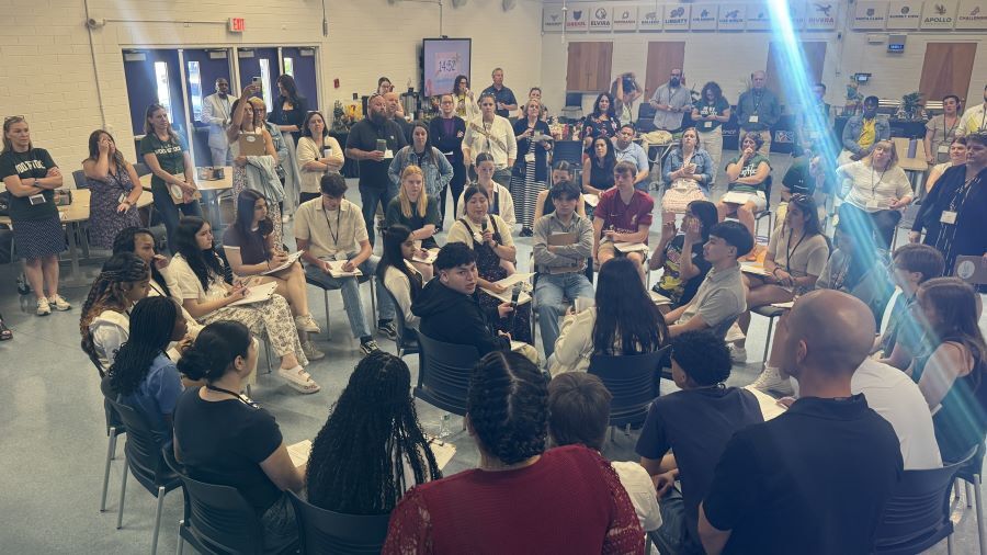 student fishbowl discussion