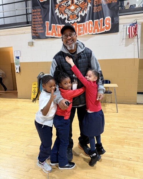 Culture facilitator with students