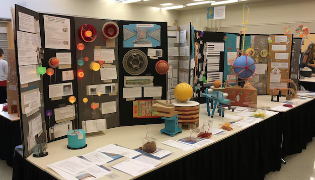 science fair presentation displays