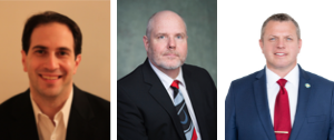 Headshots of Jal Mehta, Rod Allen, Jason Glass