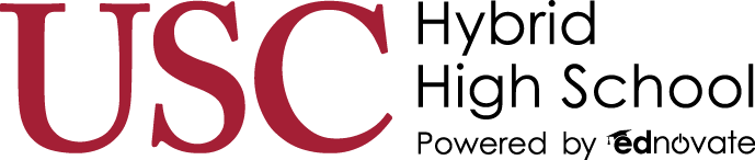 USC Hybrid High School logo