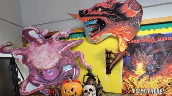classroom decorations dungeons & dragons