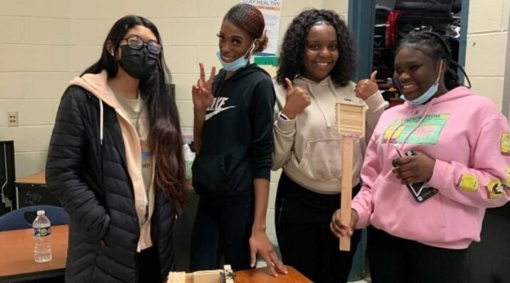 high school group catapult project