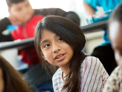 upper elementary student