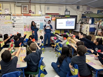 community partner classroom presentation