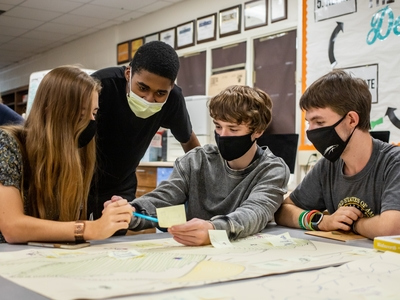 real-world project student team