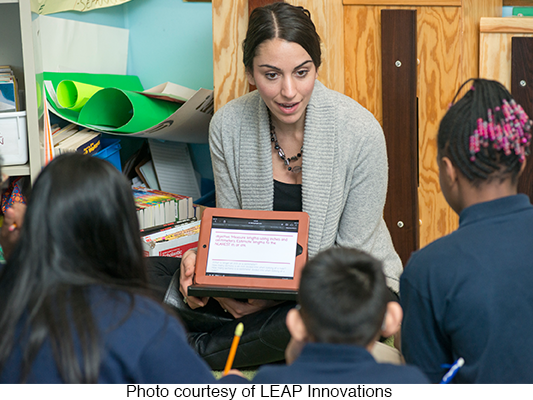 LEAP small group learning with tech