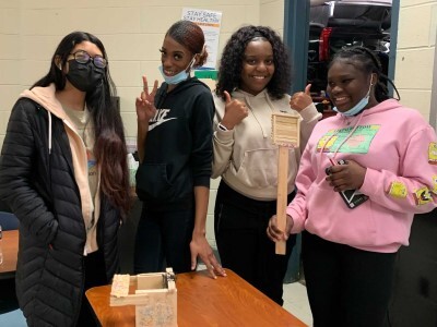 high school group catapult project