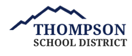 Thompson School District logo